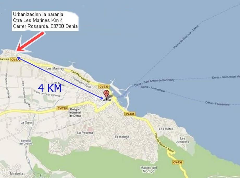 La Naranja Denia 1ªlinea De Playa -Wifi- Parking Free Apartment ภายนอก รูปภาพ